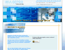 Tablet Screenshot of imageprocircuits.com